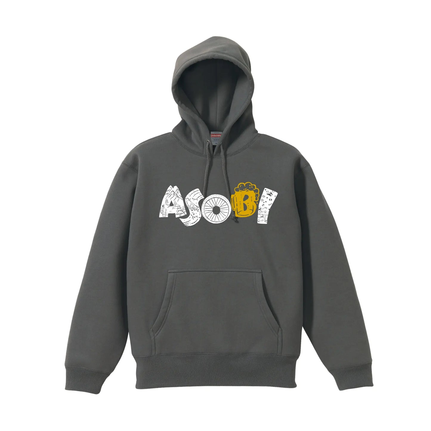 ASOBI pullover hoodie