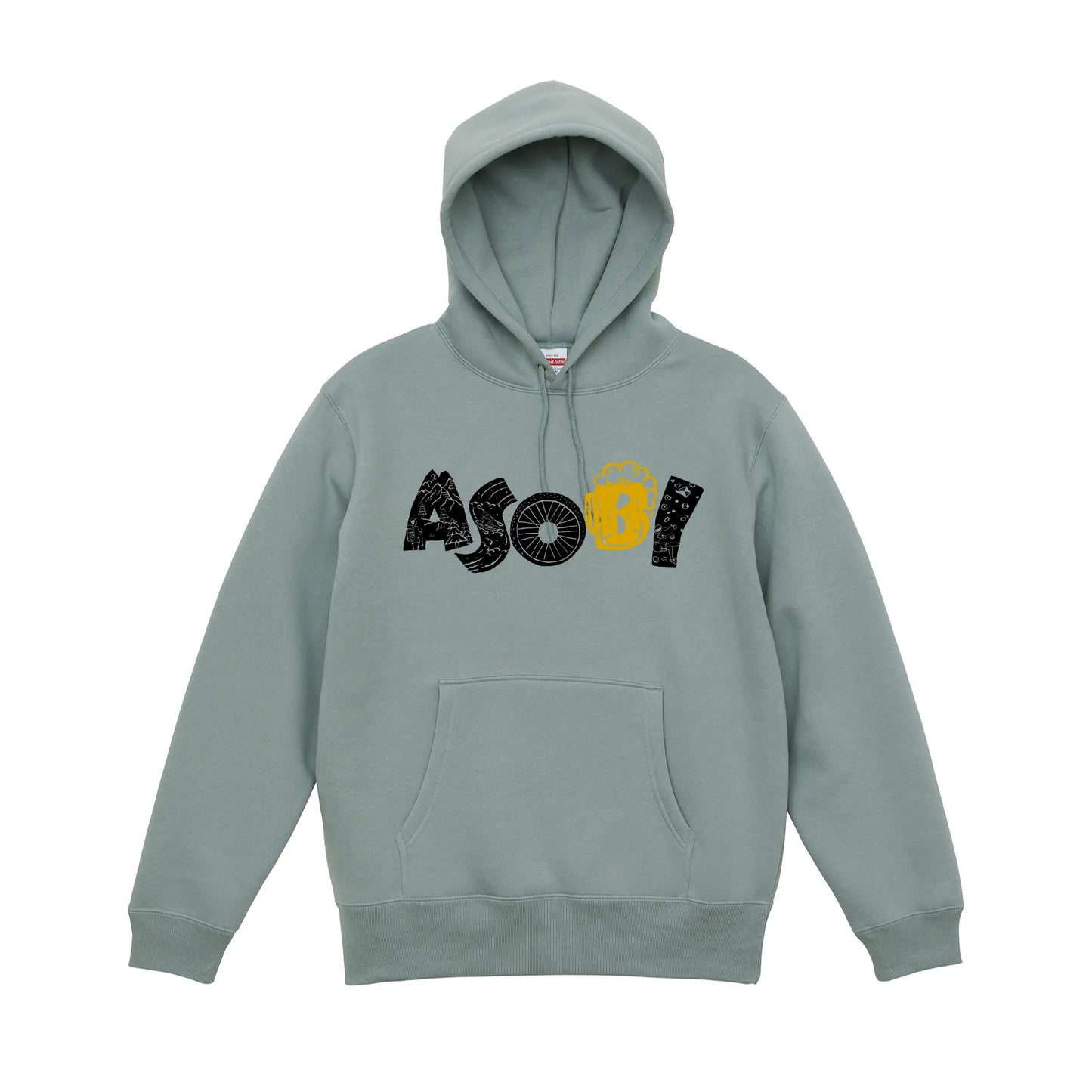 ASOBI pullover hoodie