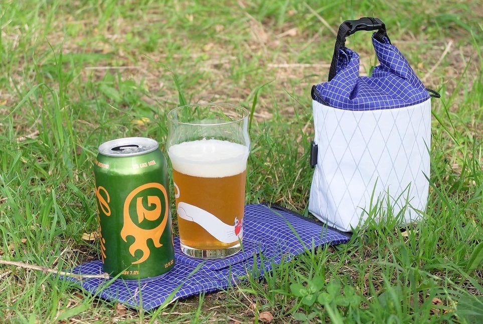 グラスキャリーポーチSOSO-Gのセットがあれば、アウトドアとクラフトビールが美味しくなる